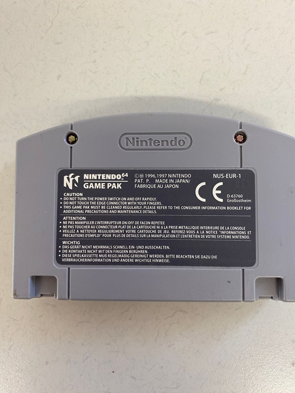 Nintendo Giochi: WCW NWO Revenge, Nintendo 64  Spiel – Usato da Niederhelfenschwil venduto da Chleeblatt1938 1