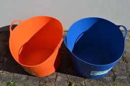 Gartenkorb flexibel 50L 2 Stück