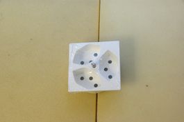 Feller Edizio 3x Typ13 Abdeckung, weiss