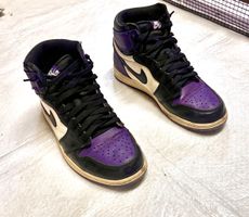 Nike Air Jordan 1 purple Grösse 44 gebraucht