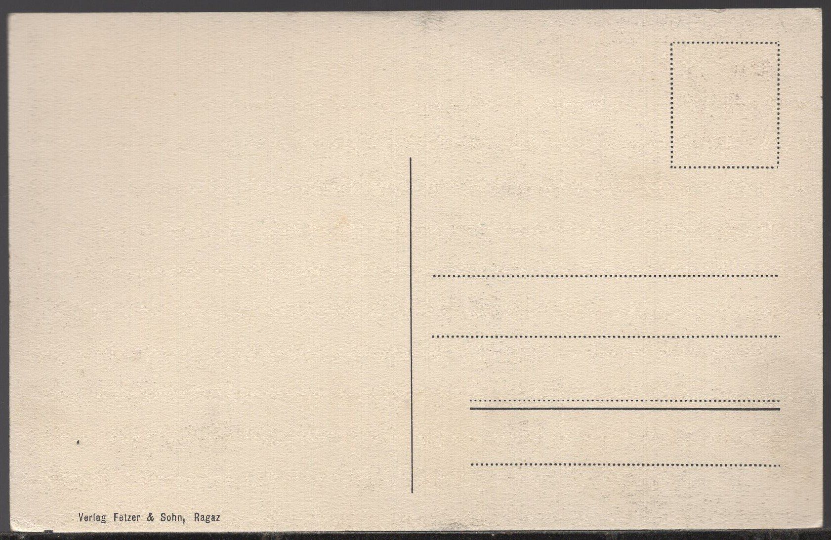 Cartoline postali: Bad  Pfäfers  Wandekgang – Usato da Aarau venduto da kufi44 1