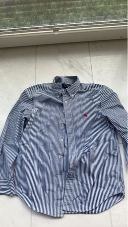 Boys Ralph Lauren Polo Hemd, gestreift, Grösse M