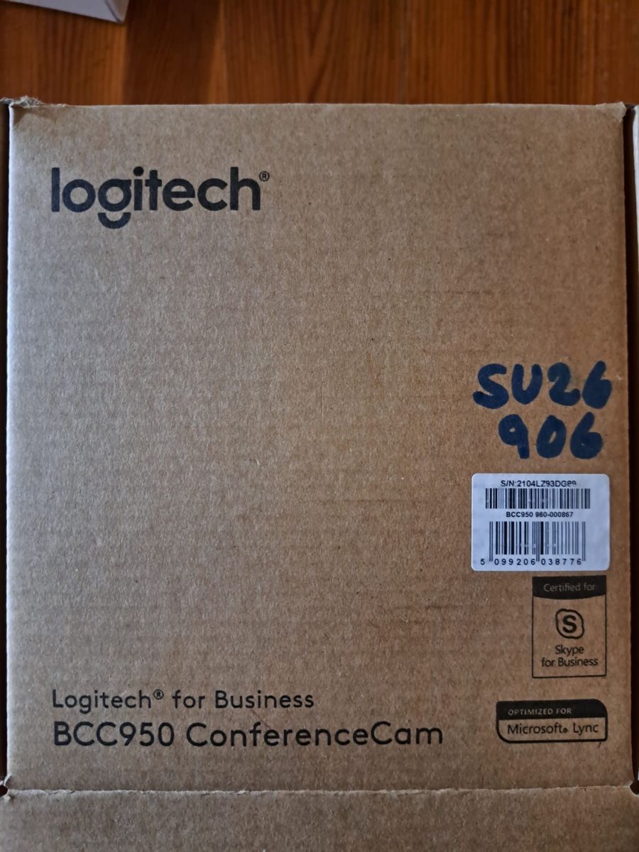 Logitech Webcam: Logitech BCC950 Conference Cam. Neu & Originalverpackt – Nuovo e nell'imballaggio originale da Bern venduto da Paechu 4