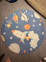 Tapis enfant rond espace