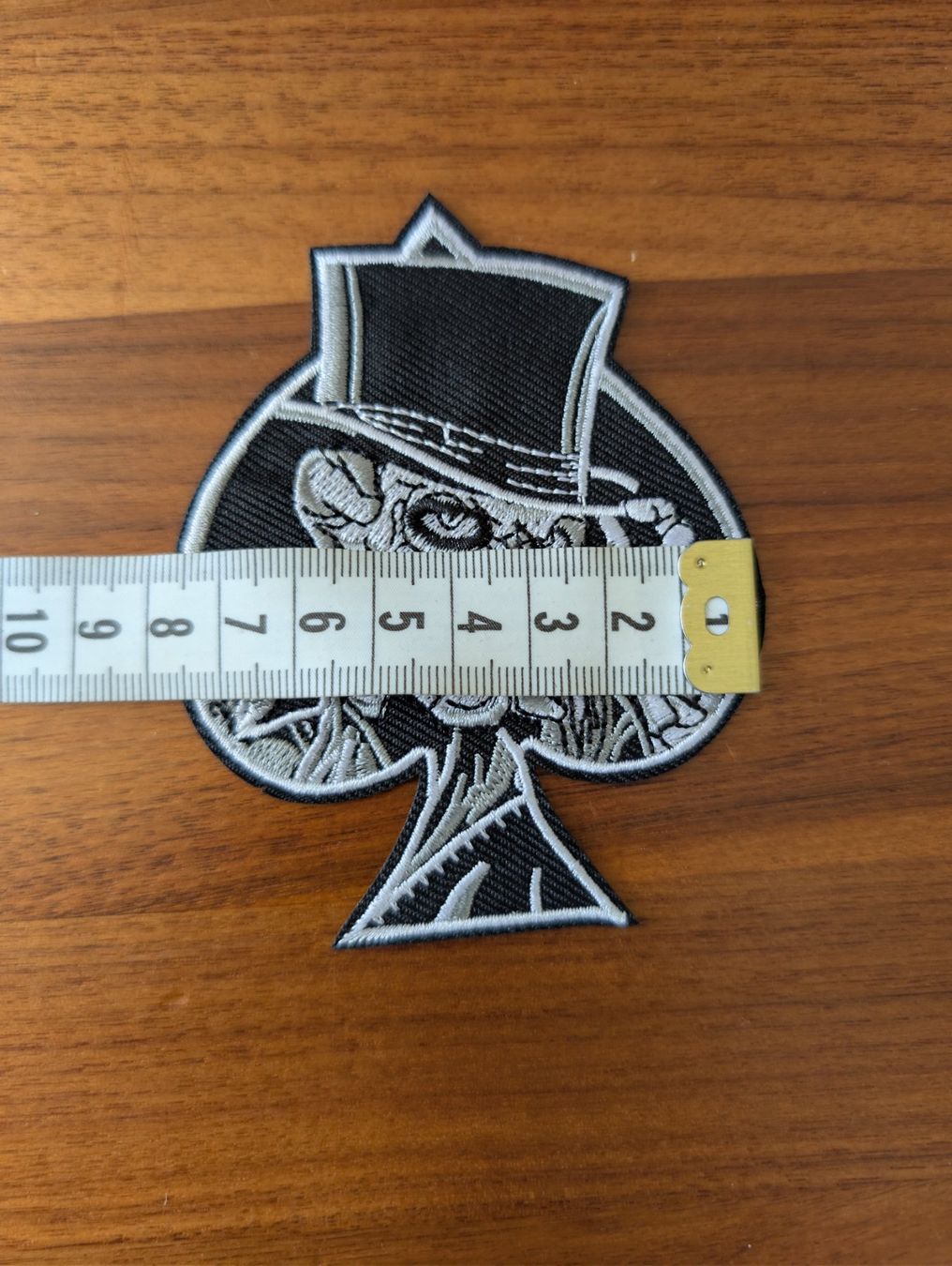 Patches: Aufnäher Skull mit Zylinder – Neu (gemäss Beschreibung) aus Untervaz von Mas1 2
