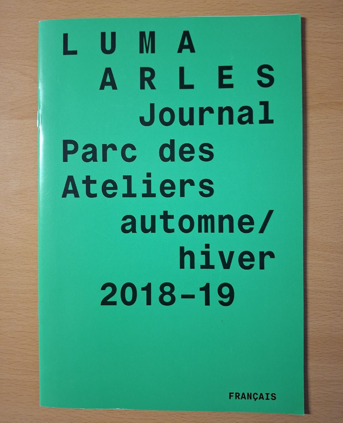 Riviste & Magazine: LUMA Arles Automne/Hiver 2018-19 Journal – Usato da Niederglatt ZH venduto da Siegfried67