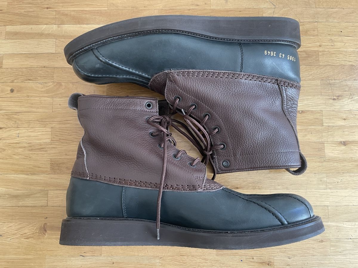 Scarpe da uomo: Common Projects Duck Boots, braungrün - Gr.43 – Nuovo (secondo la descrizione) da Zürich venduto da Maxim0357 4