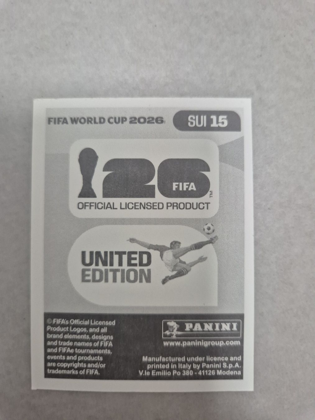 Panini Carte collezionabili: WM Panini SUI 15 Johan Manzambi – Nuovo (secondo la descrizione) da Volketswil venduto da 2000ra 1