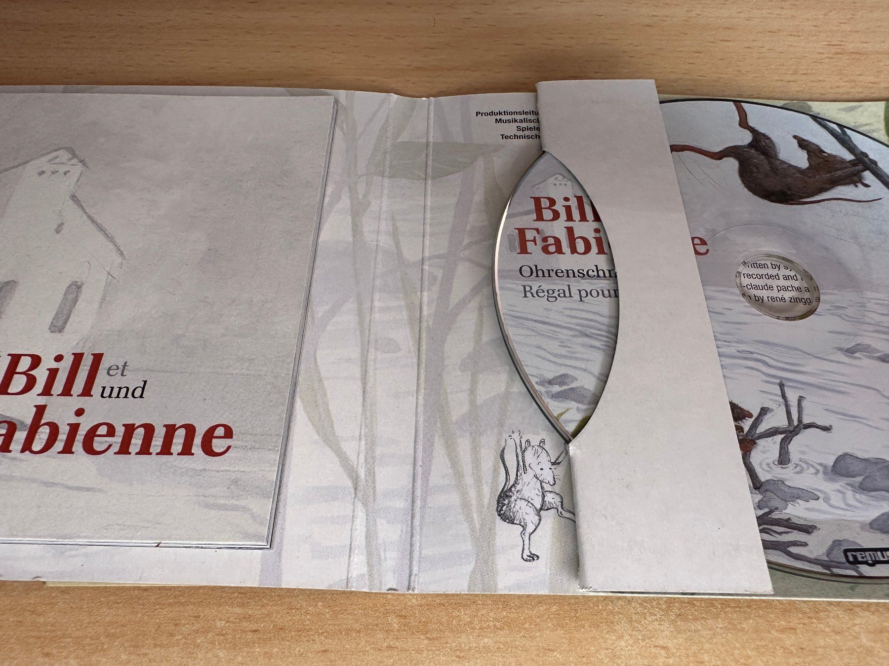 Audiolibri: Bill und Fabienne/ Bill et Fabienne – Usato da Rikon im Tösstal venduto da Alpenmutz 2