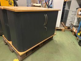 Rolladenschrank, Lateralschrank abschliessbar, 120x45xH74cm