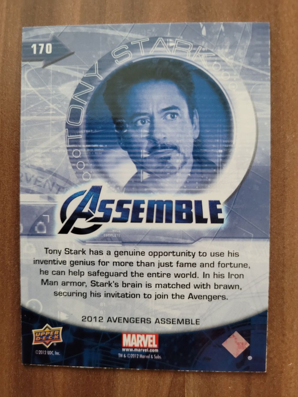 Carte collezionabili: 2011 Upper Deck Thor - 2012 Upper Deck Avengers Assemble – Usato da Beinwil (Freiamt) venduto da Tourigny 4