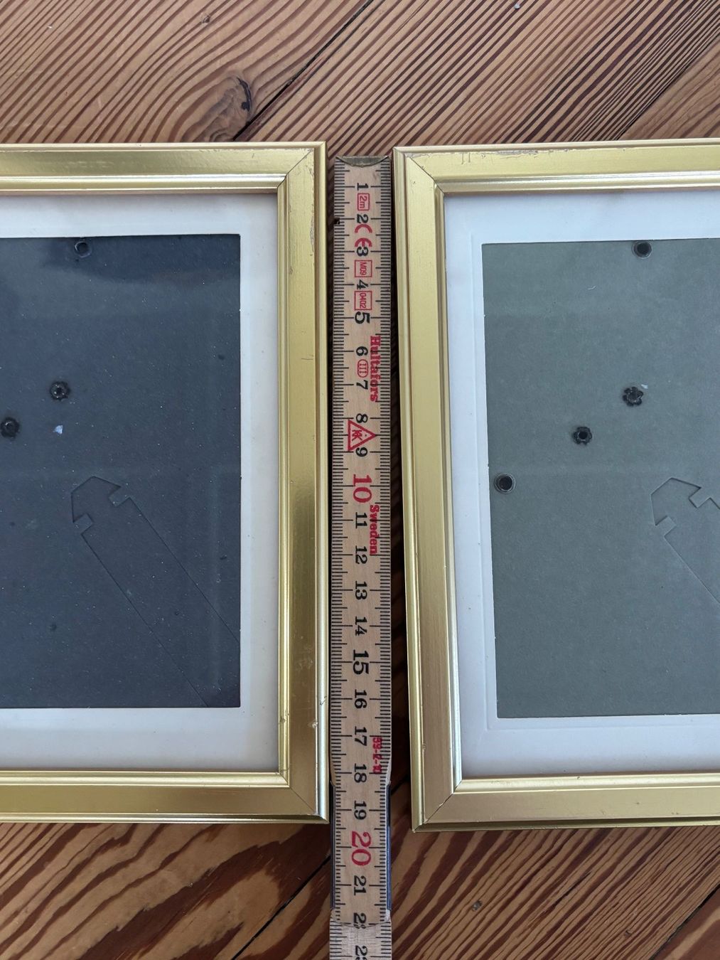 Cornici: Vintage Goldene Bilderrahmen Set 2 Stk. – Usato da Horgen venduto da uge_pd5p 1