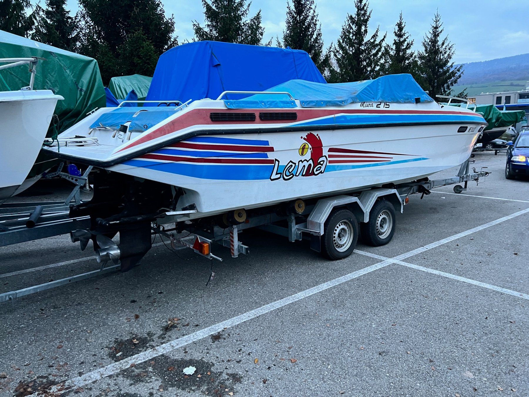Lema Barche: LEMA MIURA 275  OFFSHORE – Usato da Avenches venduto da BOOTTRANSPORTE 5