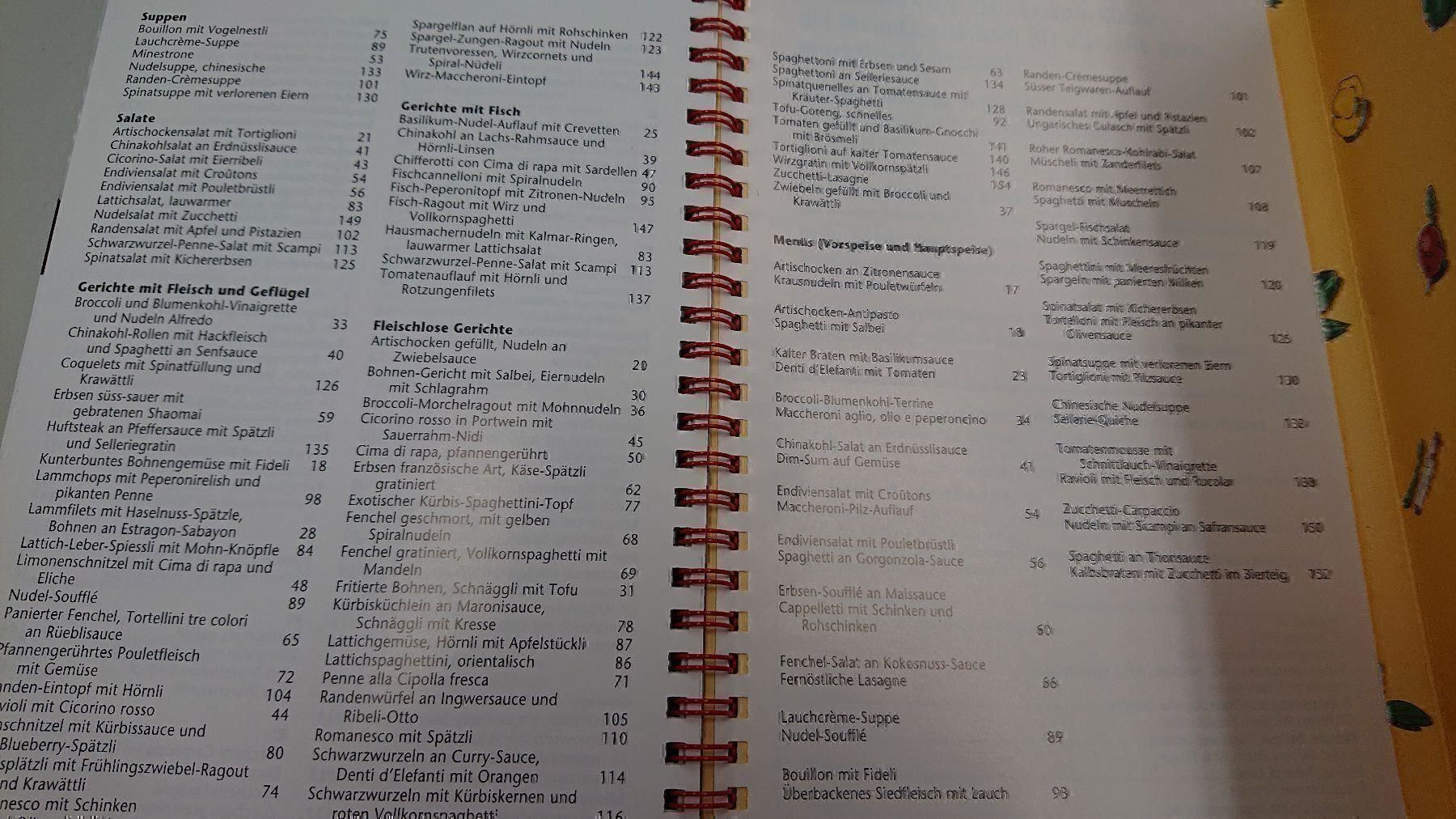 Libri: Pasta Kochbuch – Usato da Madiswil venduto da Sandraho 4