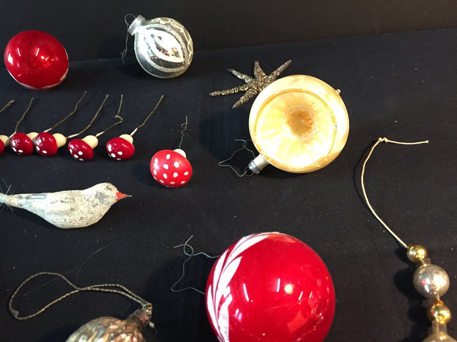 Tutte le decorazioni: Antike Weihnachtsbaum Schmuck + Spitze – Usato da Schaffhausen venduto da sparzone 3