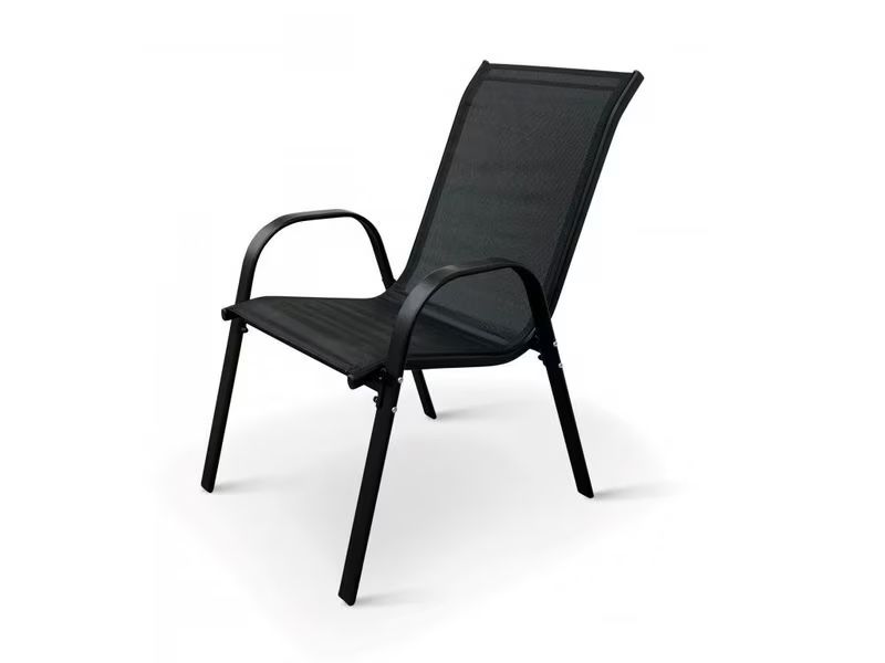 Sedie: COCON Gartenstuhl Frida Schwarz, 2er-Set – Nuovo (secondo la descrizione) da Frauenfeld venduto da fashj4n 1