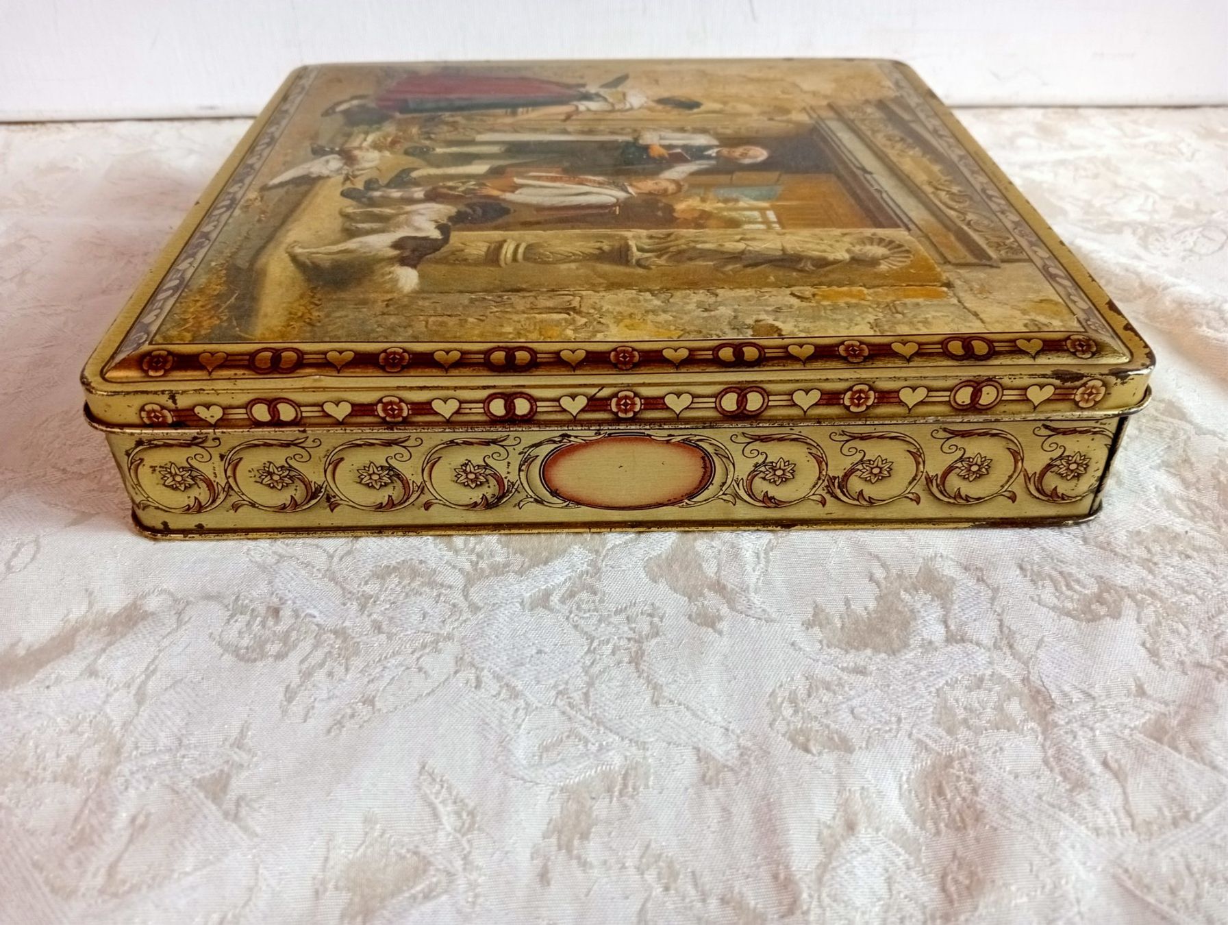 Barattoli: Vintage/ Antik Blechdose Goffret Importe de Belgique – Usato da Oberdorf BL venduto da Barocki888 7