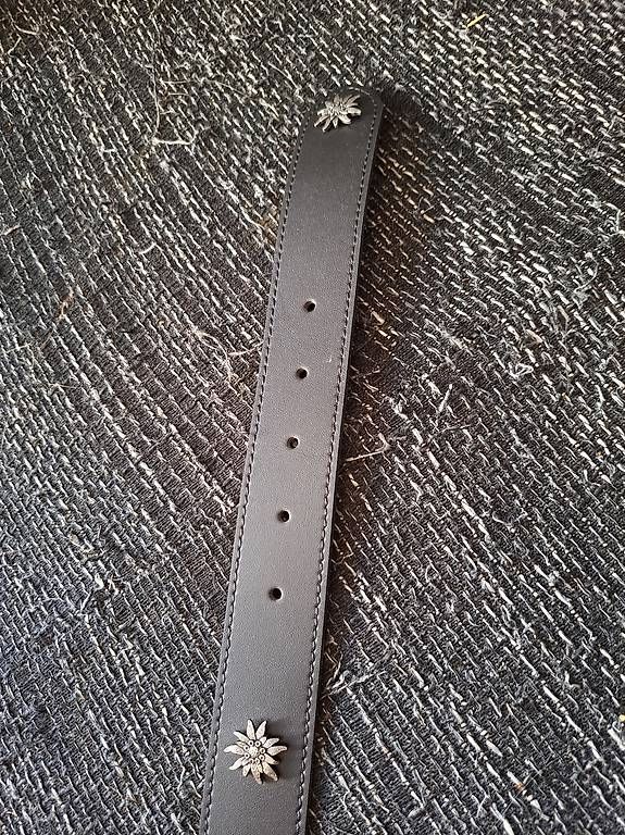 Gürtel: Gurt Edelweiss – Gebraucht aus Sattel von and_5wgp