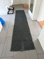 Pappelina Outdoor oder Küchenteppich, 320 x 70cm, Schwarz