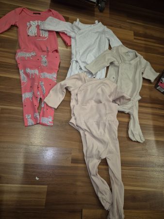 Babykleider Set, Grösse 62, Body, Hosen, K5