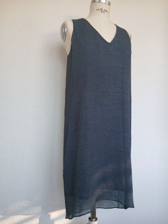 Minimalist Helmut Lang Kleid, Gr. M, schwarz gruen, luftig