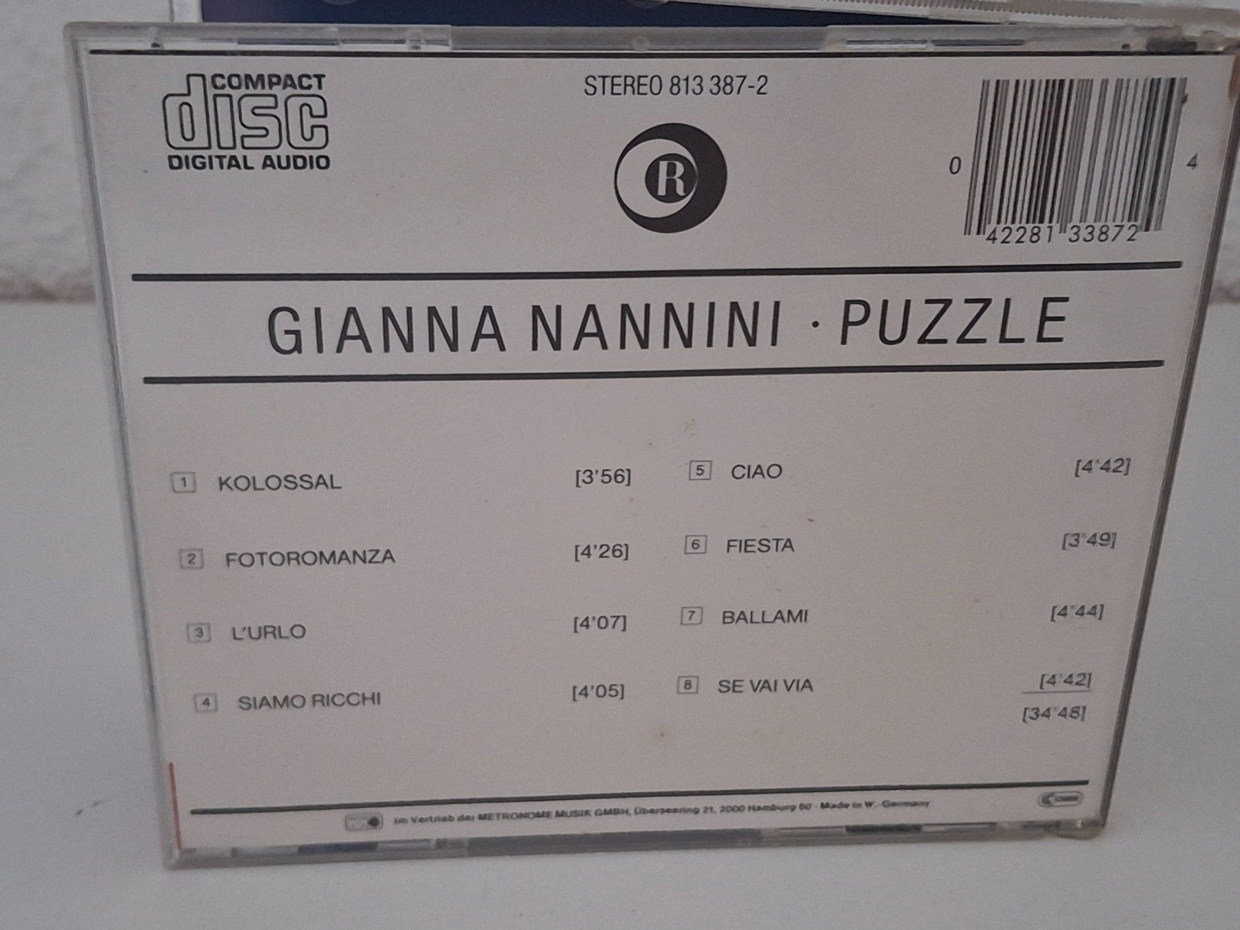 CDs: CD Gianna Nannini - Puzzle – Gebraucht aus Aarberg von Jackup1 1