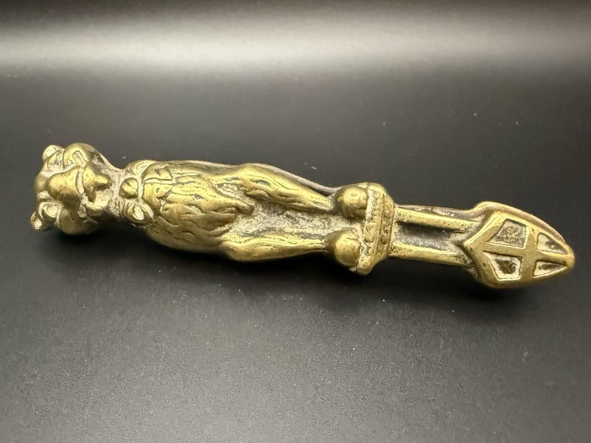 Küchengeräte: Löwenförmiger Vintage-Nussknacher aus Messing Oder Bronze – Gebraucht aus Lamone von LaCantinaMagica 8