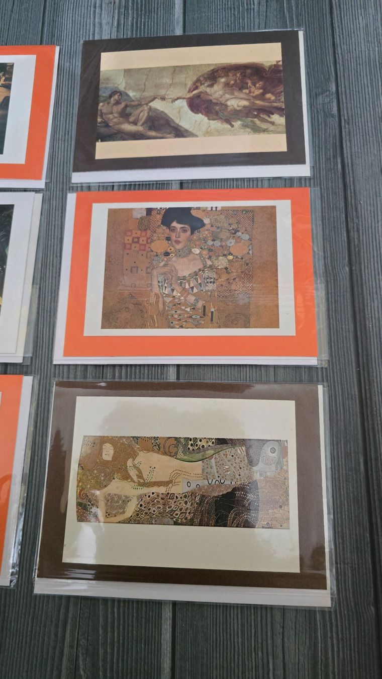 Cartoline: Kunst Grusskarten - Botticelli / da Vinci / Michelangelo – Nuovo (secondo la descrizione) da Thalwil venduto da VitaMini 2