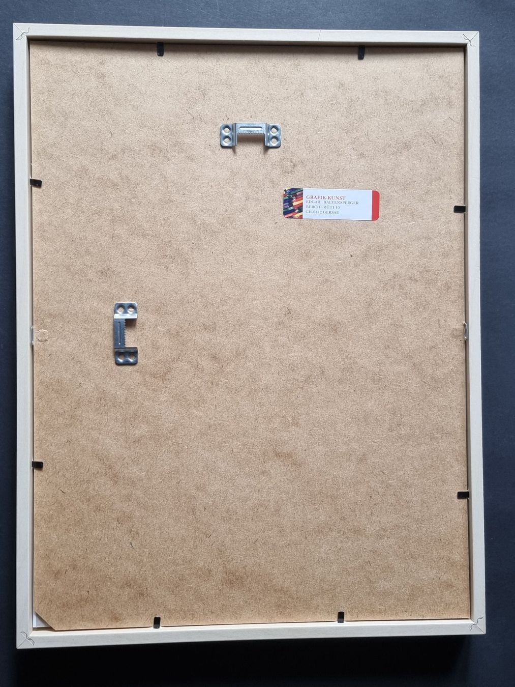 Dipinti: EDGAR BALTENSPERGER ACRYL MISCHTECHNIK SIGNIERT MIT RAHMEN – Usato da Gersau venduto da grafik-kunst 4