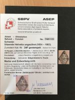 Strubel 24 F mit Druckabart und Grossattest