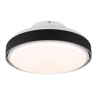 LED Deckenleuchte, Ventilator, 45 cm Ø