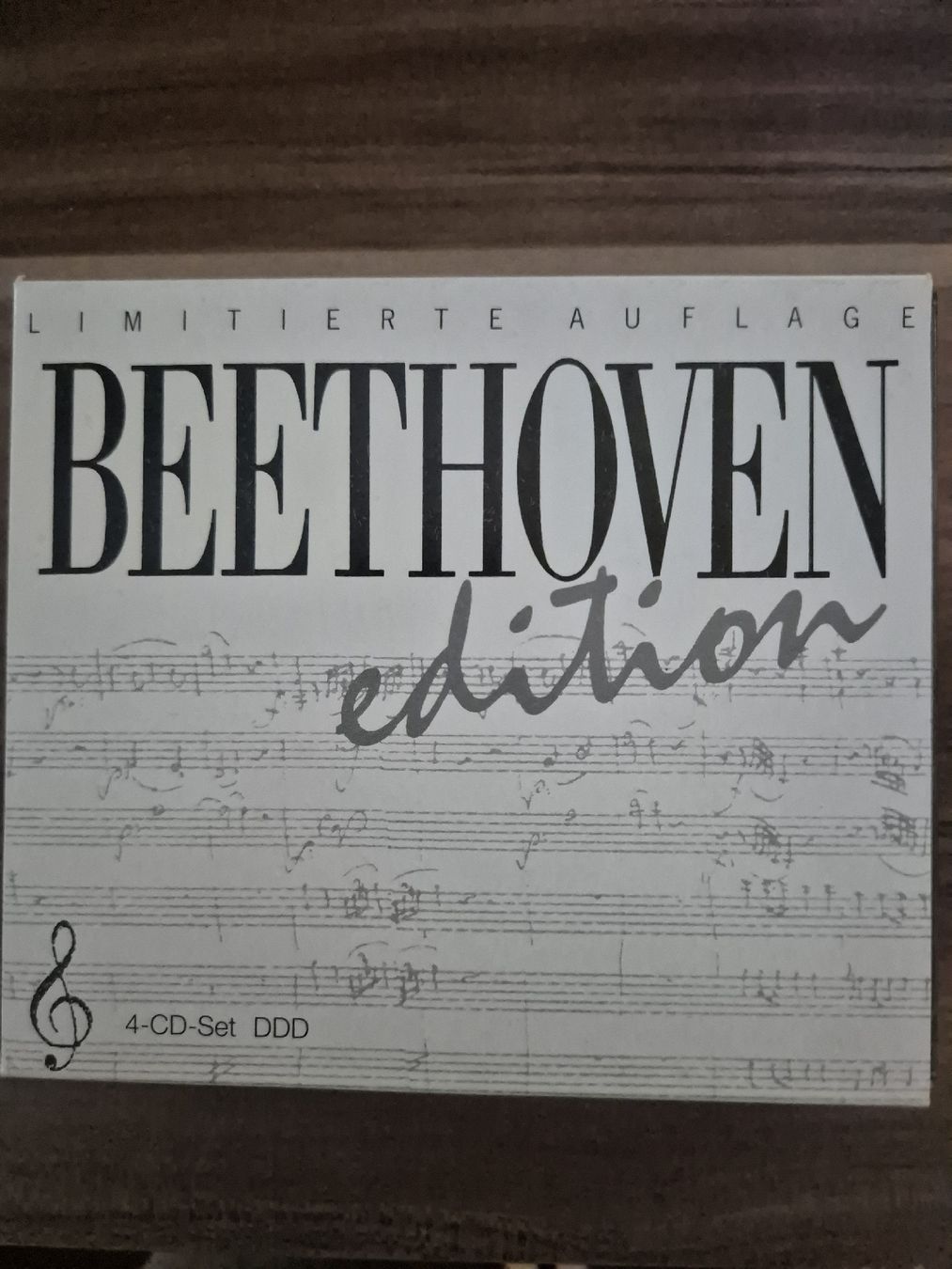 CDs: Beethoven Edition - 4 CD Set, Limitierte Auflage - top! – D'occasion à Rudolfstetten par gobugi0