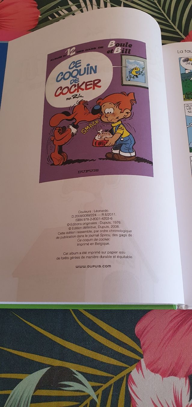 Fumetti: Boule & Bill - Ce Coquin de Cocker - N°17 Dupuis – Nuovo (secondo la descrizione) da Aven venduto da stphane1577 1