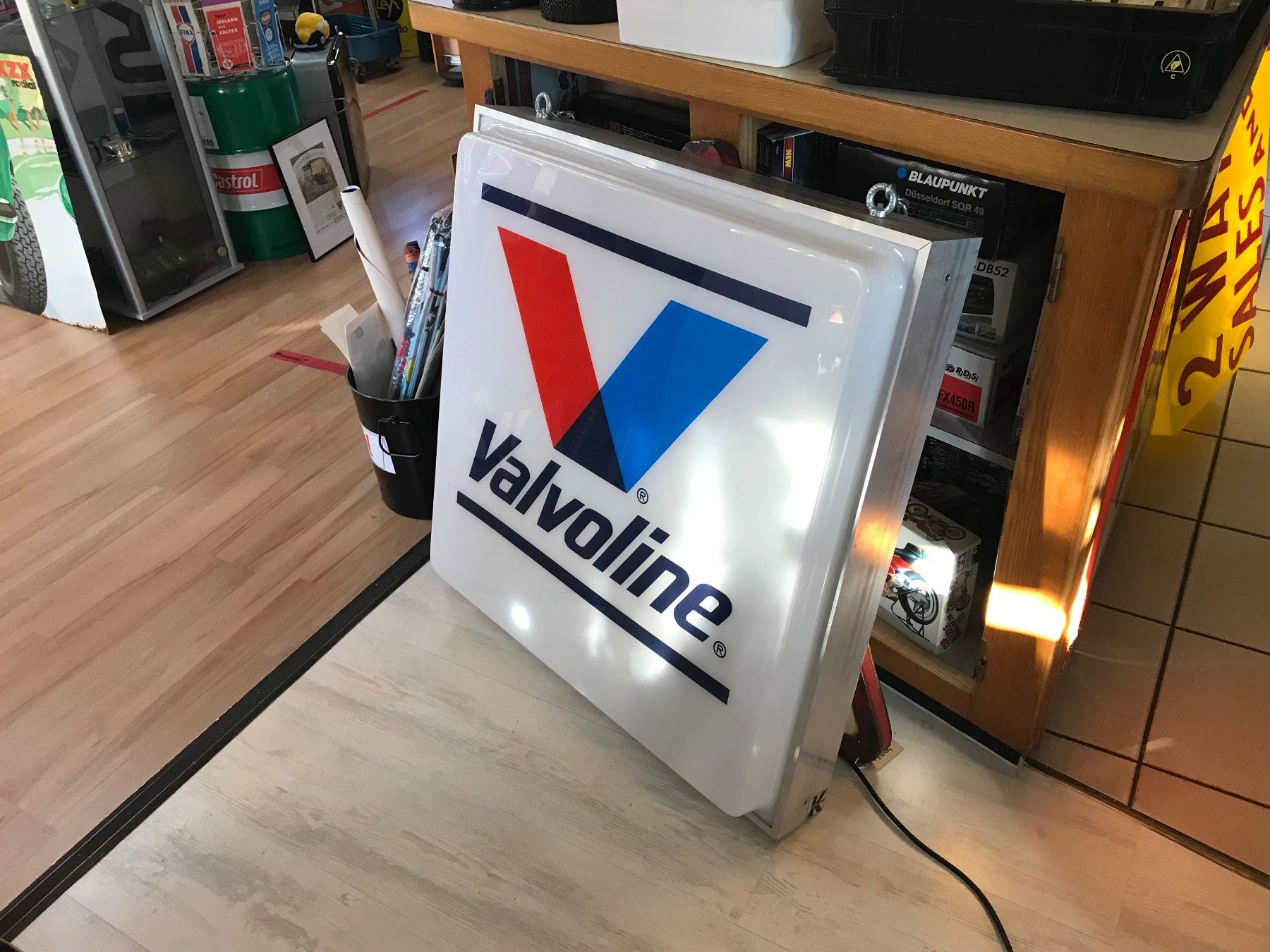 Insegne: Valvoline - Leuchtreklame – Usato da Erlinsbach venduto da Stu-ff 5