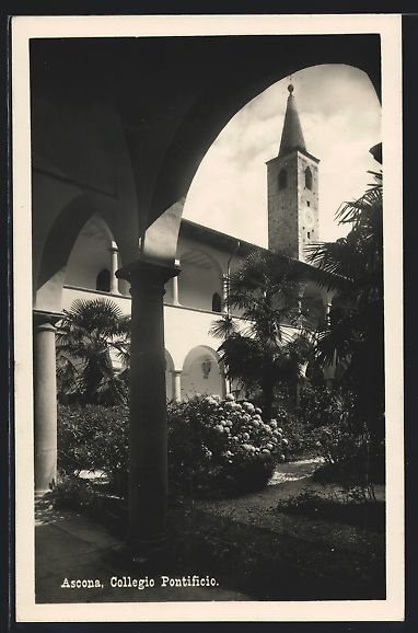 Cartes postales: Ascona, Collegio Pontifico, Gartenpartie – D'occasion à Berlin par bartko-reher