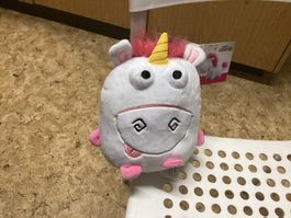Süsser Plüsch Einhorn Minions flauschig neuwertig
