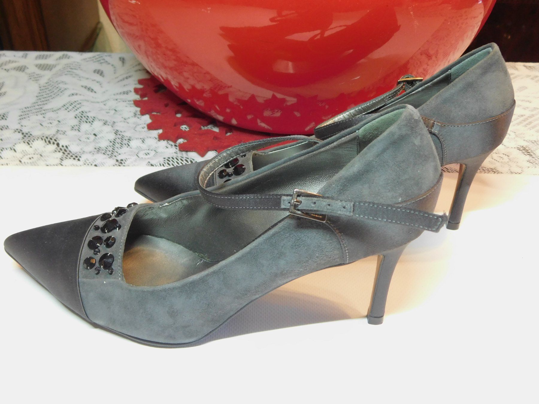 Scarpe da donna: Vintage Damen Schuhe Navyboot 41 – Usato da Emmenbrücke venduto da Ulisse-22 1