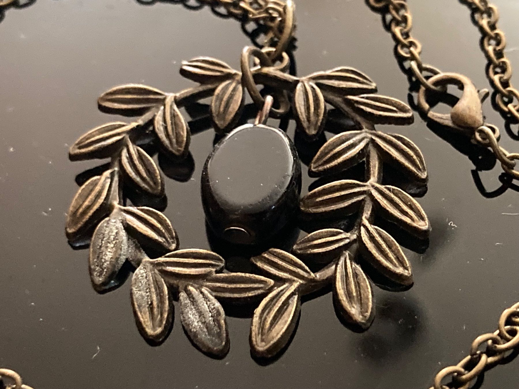 Catenine: Collier vintage Hématite – Usato da Marly venduto da Antigona71 2