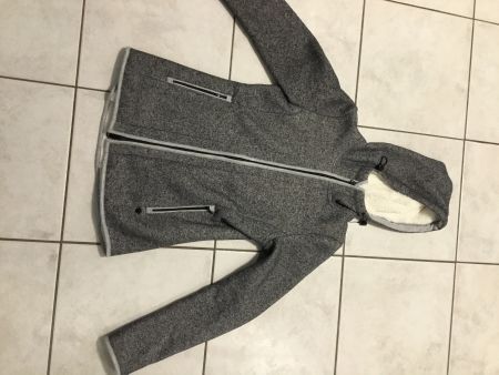 Strickfleece Jacke Tom Tailor Gr. XS, warm und weich