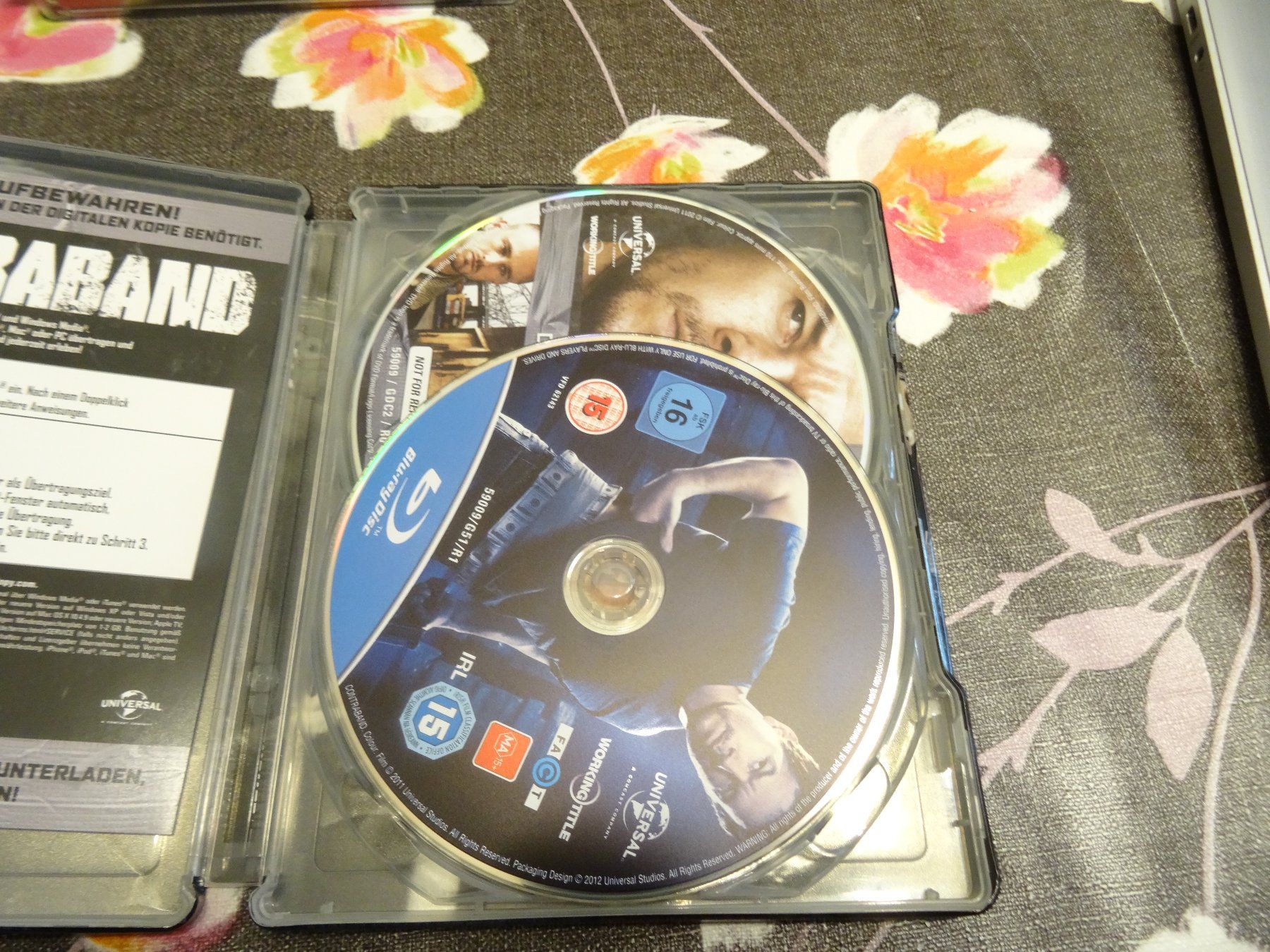 Tutti i DVDs: Contraband STEELBOOK BLU-RAY – Usato da Olten venduto da Disc-Verkauf 1