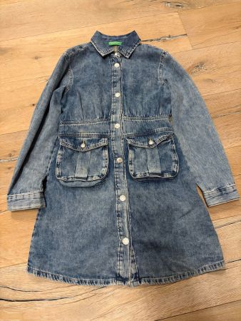 Jeans Kleid Benetton (150cm / 10-11 Jahre)