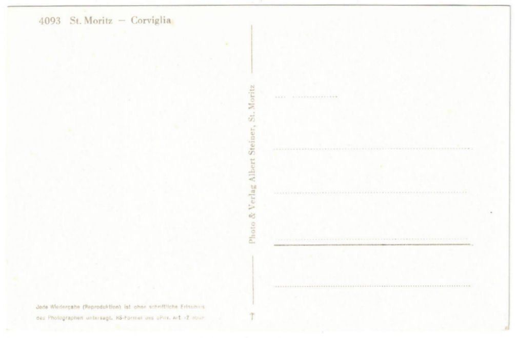 Cartes postales: St. Moritz - Standseilbahn Corviglia – D'occasion à Binningen par Mountainrider 1