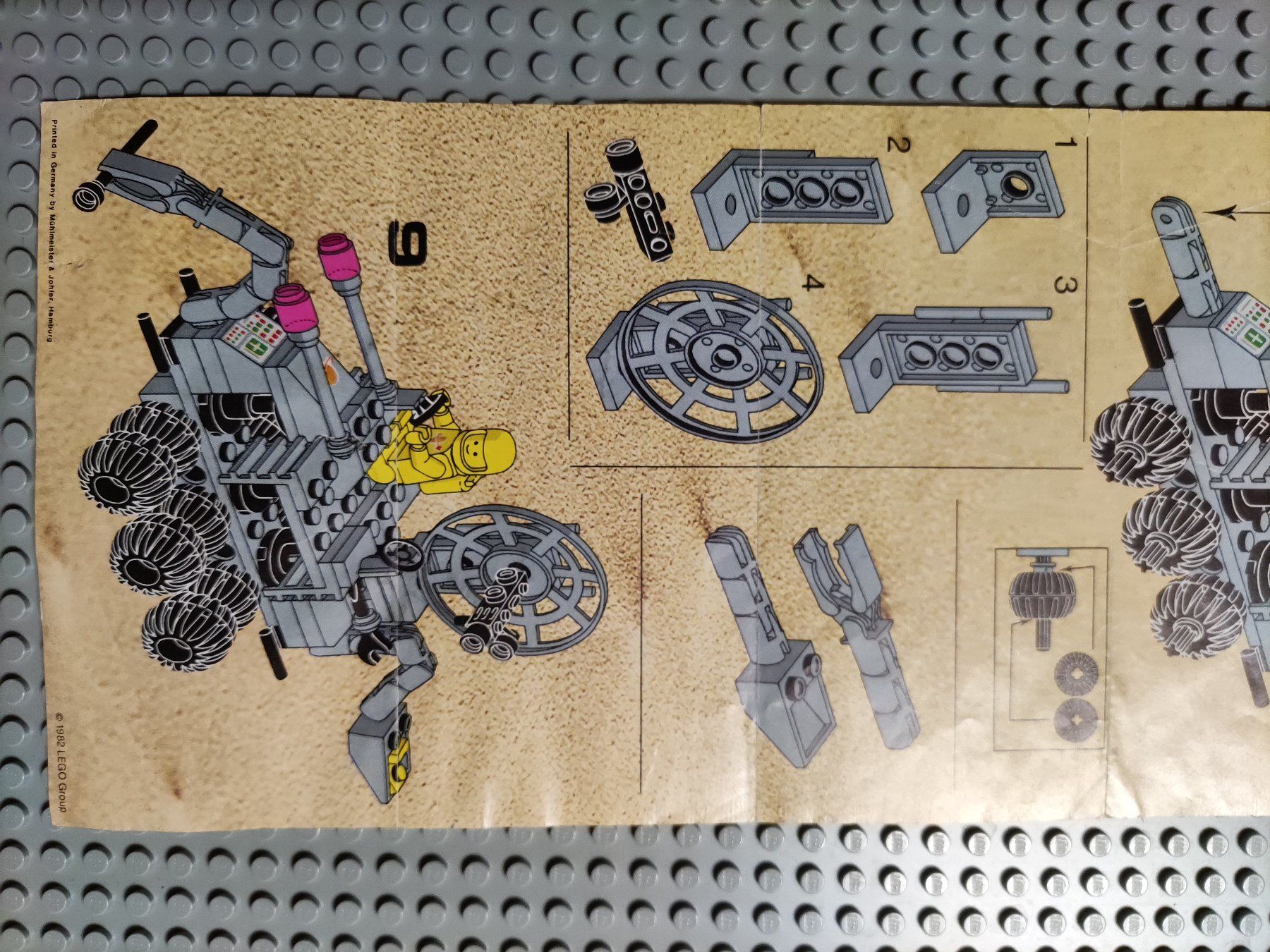Lego Kit di costruzioni: LEGO Classic Space Anleitung / Instructions - 6880 – Usato da Muhen venduto da Legoholic 2