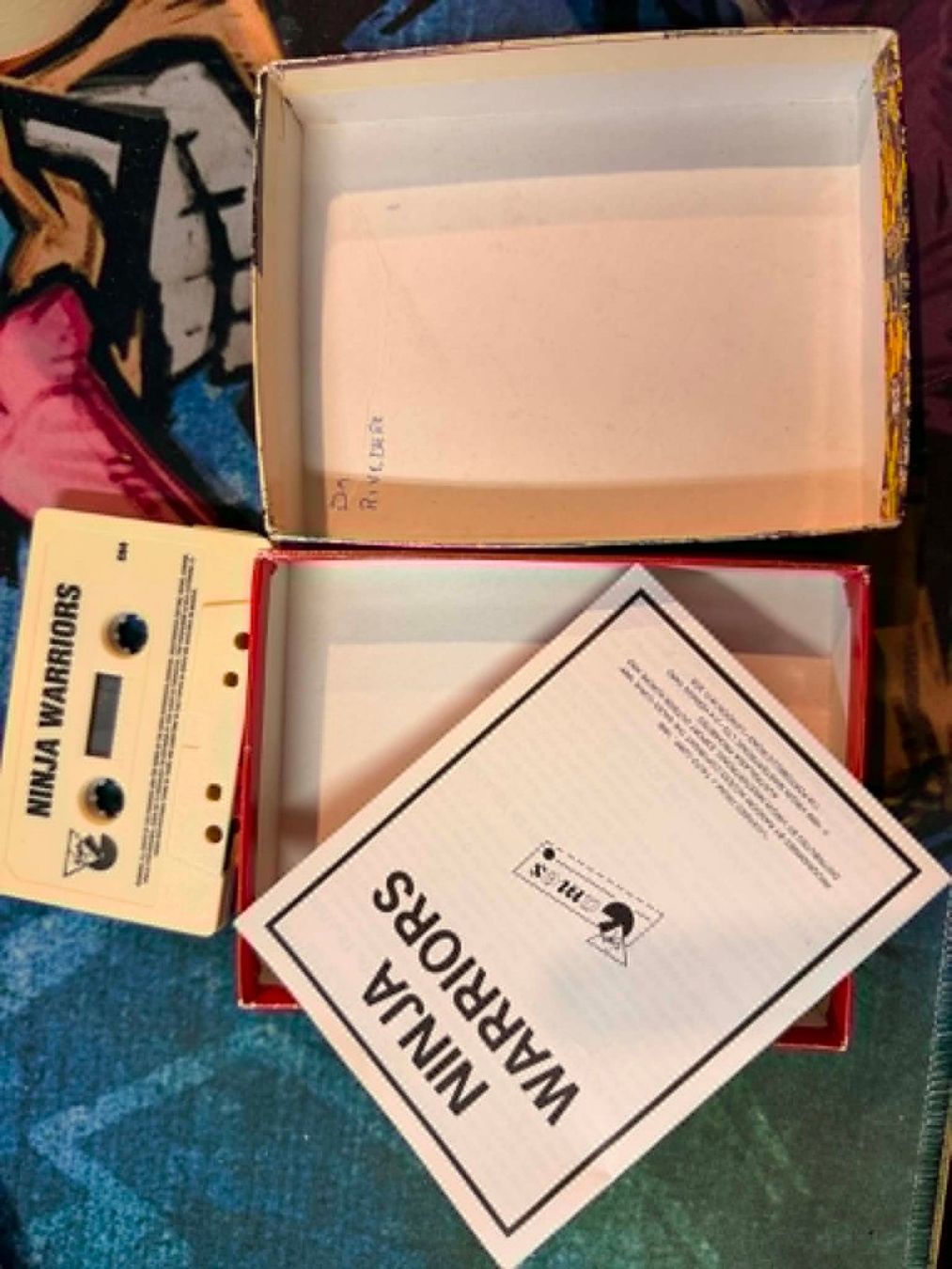 Giochi: The Ninja Warriors Commodore 64 / 128 – Usato da Giubiasco venduto da Ticinerd 2