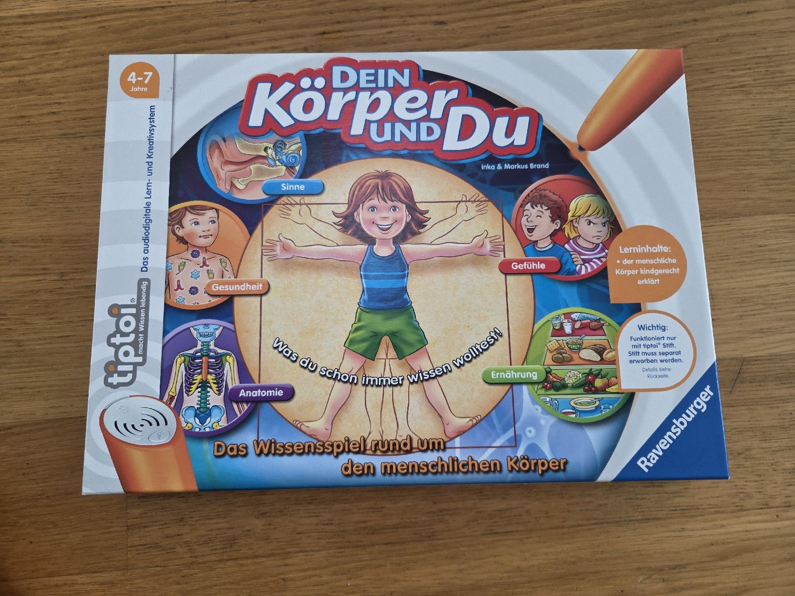 Tiptoi Giochi: Tip Toi Dein Körper und Du – Nuovo (secondo la descrizione) da Grabs venduto da FrauB