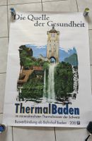 Plakat Poster Thermalbad Baden