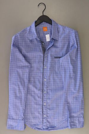 BOSS Orange Karohemd Gr. M kariert blau