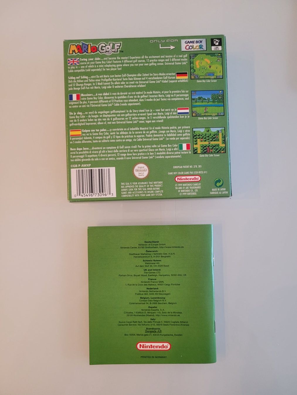 Giochi: Mario Golf GAME BOY Color – Usato da Uezwil venduto da -Retrogames- 1