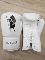 Gants boxe blancs neufs 8 et 10z