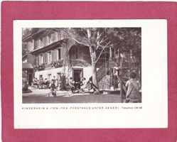 Unteraegeri Forsthaus Kinderheim 1951